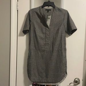 Banana Republic Petite Grey Dress